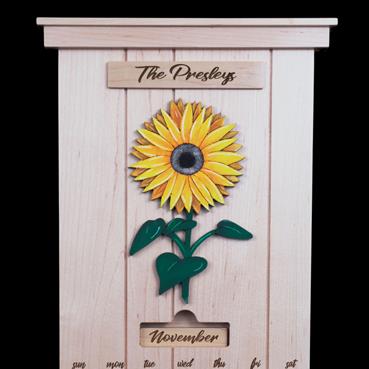 Sunflower Maple Perpetual Calendar