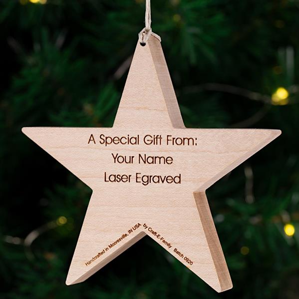 Modern Star - Gift Message