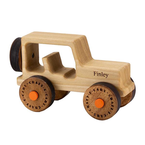 off-road wooden car