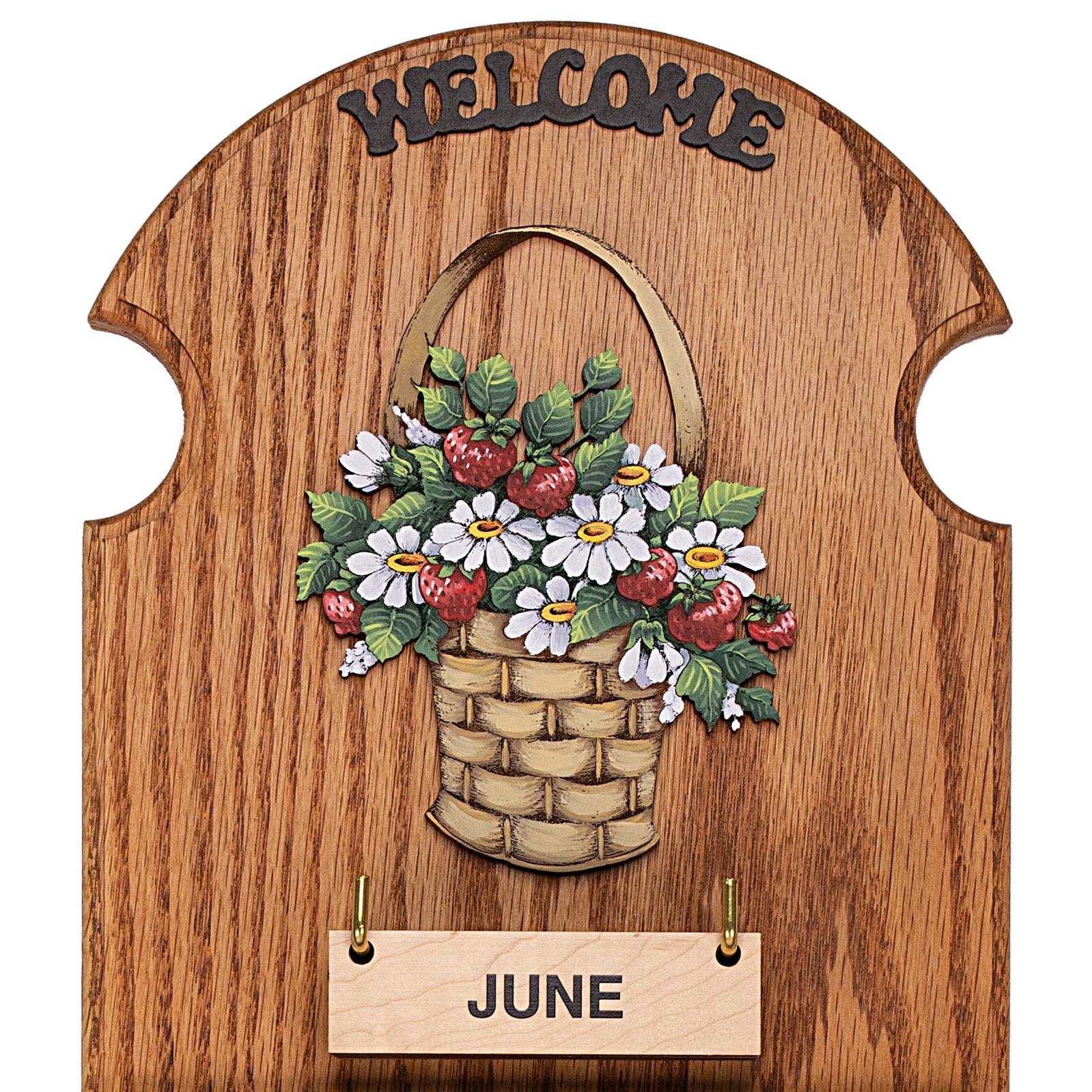 Strawberry Daisy Basket