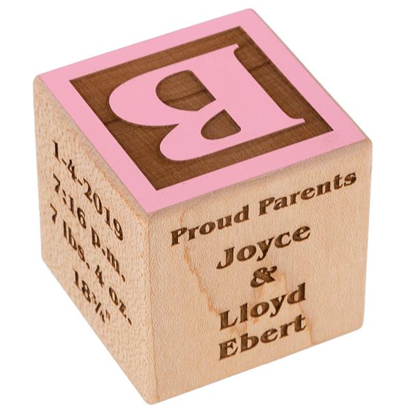 Personalized Baby Block - Craft-E-Family