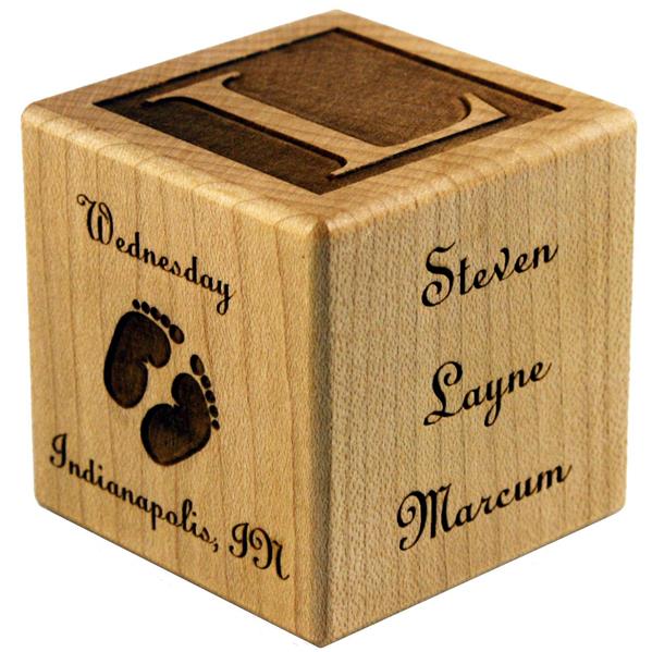 Custom Engraved Wooden Blocks for Company Milestones, Special