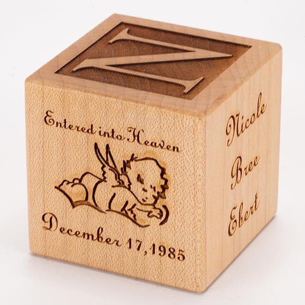 Personalized
Baby Memorial Block