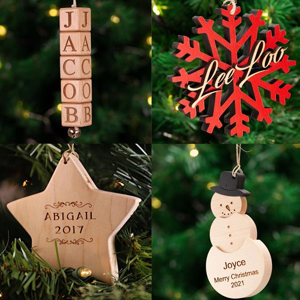 Personalized Christmas Ornaments