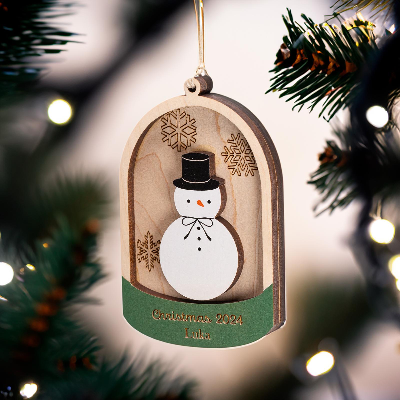 Snow Globe Snowman