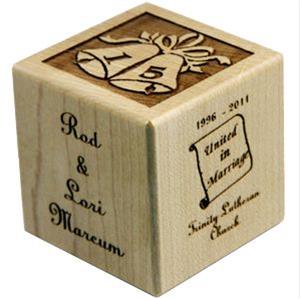 Personalized
Anniversary Block